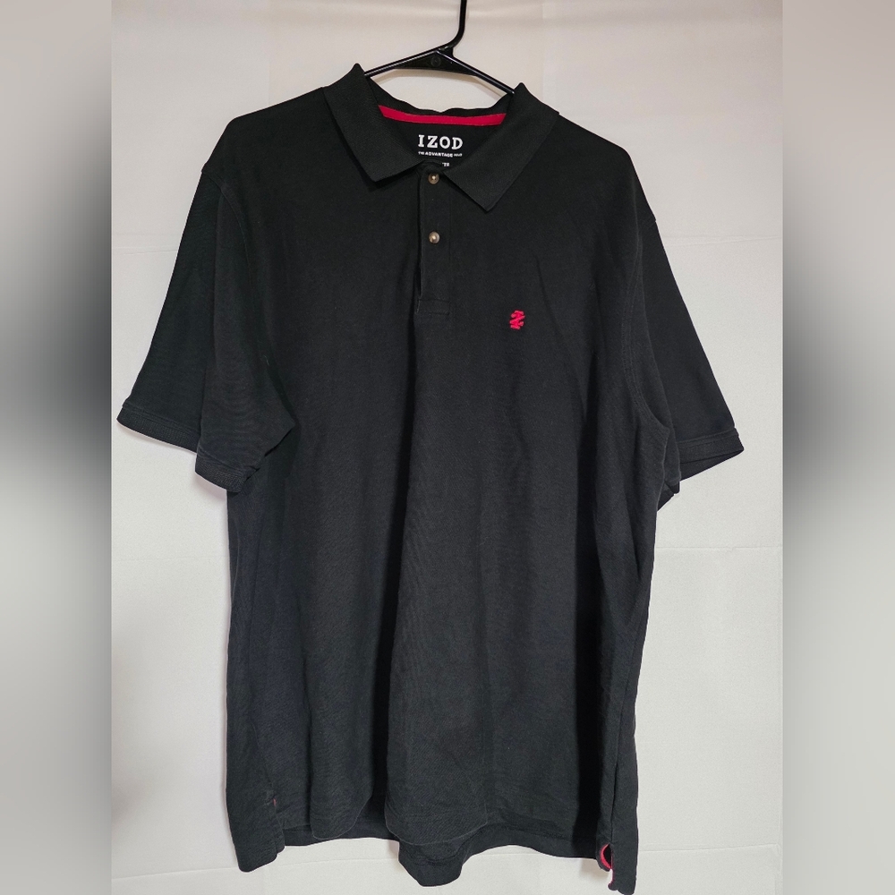 IZOD Black Polo Shirt for Men